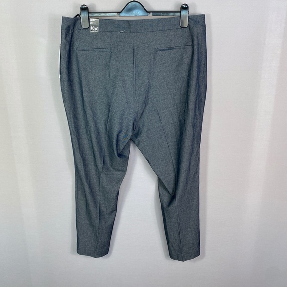 Amanda & Chelsea Contemporary Fit Ankle Pant Plus Size 16W - Picture 4 of 11